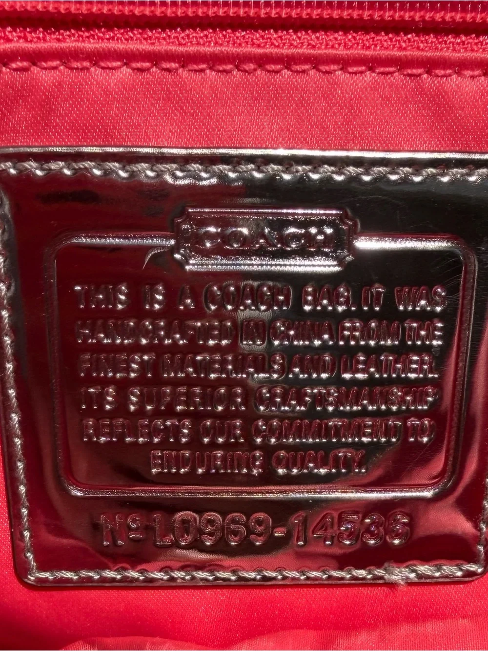 RARE Coach Poppy Gold Sequin Glam Tote 14536 Y2K Vintage McBling